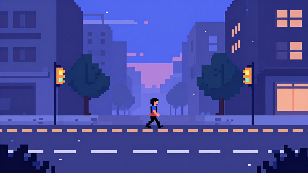 Pixel Art style example frame
